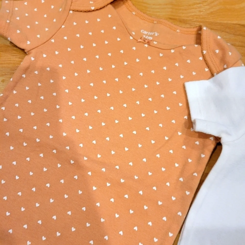 Carter's Short Sleeve Onesie Bundle Size 24 Months